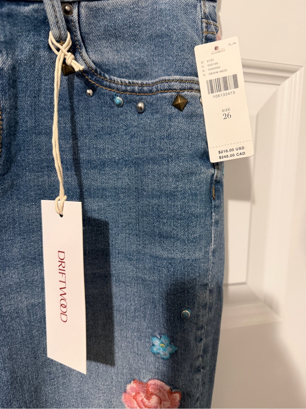 Sold Out! DRIFTWOOD Farrah Mid Rise Flare Jeans - Picture 6 of 6